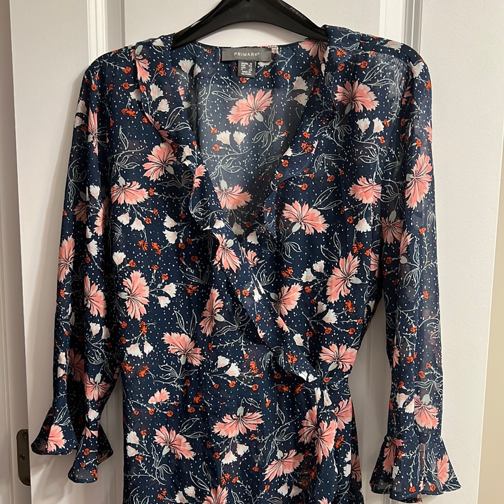 Primark wrap dress size 12
